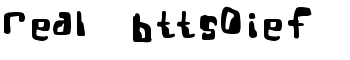 download Real Bttsoief font