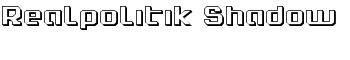 Realpolitik Shadow font