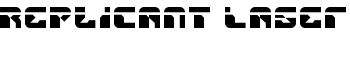 Replicant Laser font