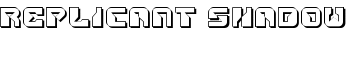 download Replicant Shadow font