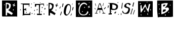 RetroCapsWB font