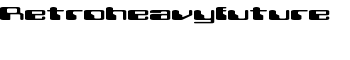 Retroheavyfuture font