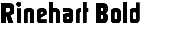 Rinehart Bold font