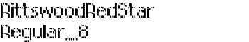 download RittswoodRedStar Regular_8 font