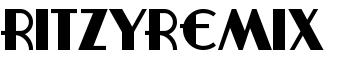 RitzyRemix font