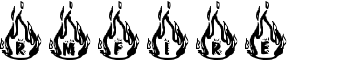 RMFIRE font