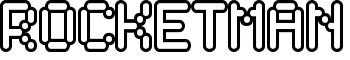 Rocketman font