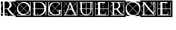 RodgauerOne font