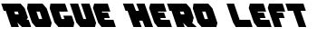 Rogue Hero Left font