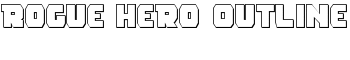 Rogue Hero Outline font