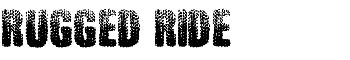 download Rugged Ride font