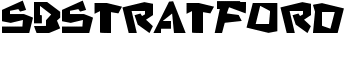 download SBStratford font