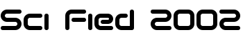 download Sci Fied 2002 font