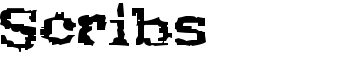 Scribs font