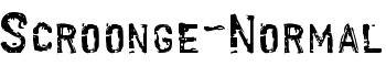 download Scroonge-Normal font