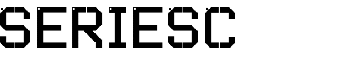 SERIESC font