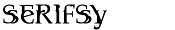 download Serifsy font