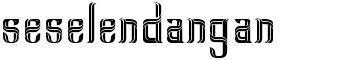 download seselendangan font