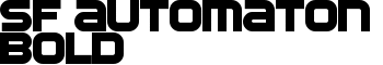 download SF Automaton Bold font