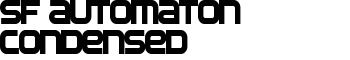 download SF Automaton Condensed font