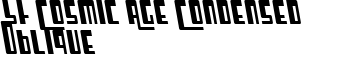 download SF Cosmic Age Condensed Oblique font