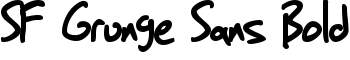 download SF Grunge Sans Bold font