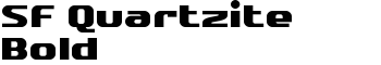 download SF Quartzite Bold font
