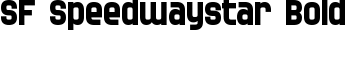 download SF Speedwaystar Bold font