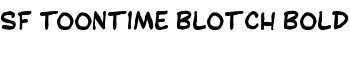 download SF Toontime Blotch Bold font