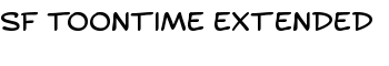 download SF Toontime Extended font