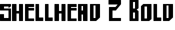 shellhead 2 Bold font