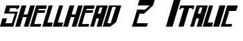 shellhead 2 Italic font