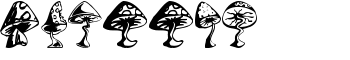 Shrooms font