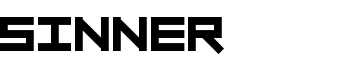 sinner font