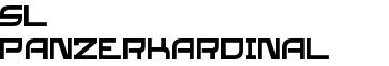 SL Panzerkardinal font