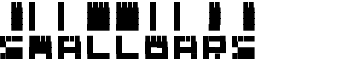 SmallBars font
