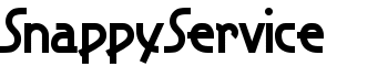 download SnappyService font