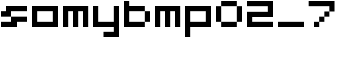 download somybmp02_7 font