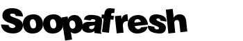 download Soopafresh font