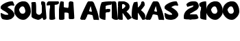 download sOuTh Afirkas 2100 font