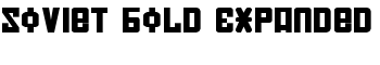 download Soviet Bold Expanded font