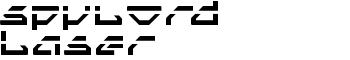 Spylord Laser font