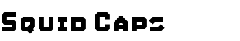 download Squid Caps font