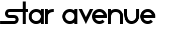 Star Avenue font