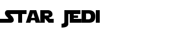 download Star Jedi font