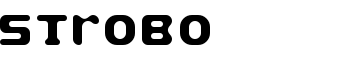 Strobo font