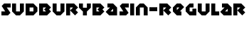 SudburyBasin-Regular font