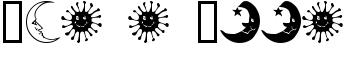 Sun n Moon font