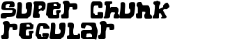 Super Chunk Regular font