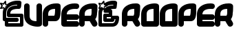 SuperTrooper font